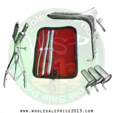 Hegar uterine dilator 3 pieces set, 5-6, 11-12, 15-16, mathieu, grave large, collin 3pcs