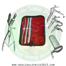 Hegar uterine dilator 3 pieces set, 5-6, 11-12, 15-16, mathieu, grave 3pcs, collin larg