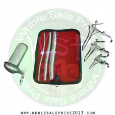 Hegar uterine dilator 3 pieces set, 5-6, 11-12, 17-18, grave 3pcs, collin large