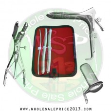 Hegar uterine dilator 3 pieces set, 5-6, 13-14, 15-16,  mathieu, grave large, collin large