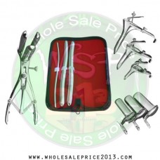 Hegar uterine dilator 3 pieces set, 5-6, 13-14, 15-16, mathieu, grave 3pcs, collin 3pcs 
