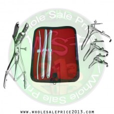 Hegar uterine dilator 3 pieces set, 5-6, 13-14, 15-16,  mathieu speculum, grave 3pcs