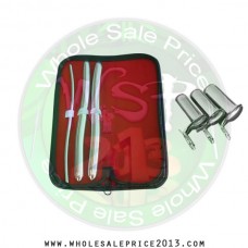  Hegar uterine dilator 3 pieces set, 5-6, 13-14, 15-16, collin 3pcs