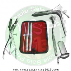  Hegar uterine dilator 3 pieces set, 5-6, 13-14, 15-16,  pinwheel,mathieu, grave medium, collin large