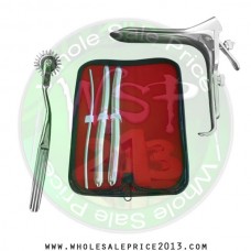  Hegar uterine dilator 3 pieces set, 5-6, 13-14, 15-16,  pinwheel, grave medium