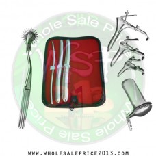  Hegar uterine dilator 3 pieces set, 5-6, 13-14, 17-18,  pinwheel, grave 3pcs, collin large