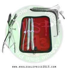  Hegar uterine dilator 3 pieces set, 5-6, 15-16, 17-18, mathieu, grave medium