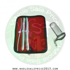  Hegar uterine dilator 3 pieces set, 5-6, 15-16, 17-18, collin large