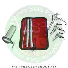  Hegar uterine dilator 3 pieces set, 5-6, 15-16, 17-18, grave 3pcs, collin large