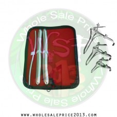  Hegar uterine dilator 3 pieces set, 5-6, 15-16, 17-18, grave 3pcs