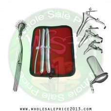  Hegar uterine dilator 3 pieces set, 5-6, 15-16, 17-18, pinwheel, grave 3pcs, collin large