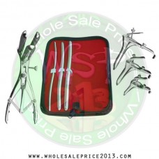 Hegar uterine dilator 3 pieces set, 5-6, 9-10, 11-12, mathieu speculum, grave 3pcs