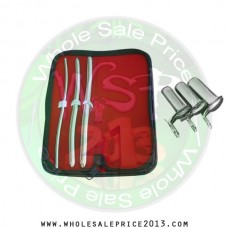 Hegar uterine dilator 3 pieces set, 5-6, 9-10, 11-12, collin 3pcs