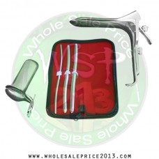 Hegar uterine dilator 3 pieces set, 5-6, 9-10, 11-12, grave large, collin large