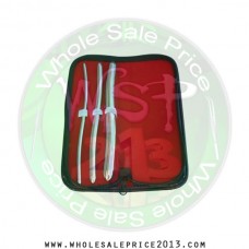 Hegar uterine dilator 3 pieces set, 5-6, 9-10, 15-16