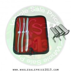 Hegar uterine dilator 3 pieces set, 5-6, 9-10, 15-16, collin 3pcs