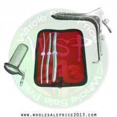 Hegar uterine dilator 3 pieces set, 5-6, 9-10, 15-16, grave medium, collin medium