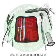 Hegar uterine dilator 3 pieces set, 5-6, 9-10, 15-16, grave small, collin large