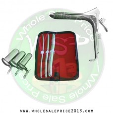 Hegar uterine dilator 3 pieces set, 5-6, 11-12, 17-18, grave large, collin 3pcs