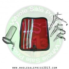 Hegar uterine dilator 3 pieces set, 5-6, 9-10, 17-18, grave 3pcs, collin large
