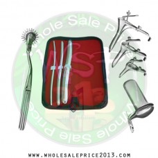 Hegar uterine dilator 3 pieces set, 5-6, 11-12, 17-18,  pinwheel, grave 3pcs, collin large