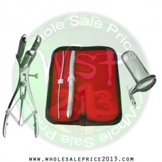 Hegar uterine dilator set 2 Pieces 3-4,15-16, mathieu speculum, collin large