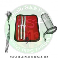  Hegar uterine dilator 3 pieces set,3-4, 15-16, 17-18, pinwheel, collin large