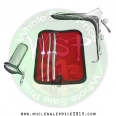 Hegar uterine dilator 3 pieces set, 5-6, 7-8, 11-12, grave small, collin small