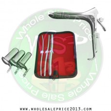 Hegar uterine dilator 3 pieces set, 5-6, 7-8, 13-14, grave medium, collin 3pcs