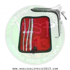 Hegar uterine dilator 3 pieces set, 5-6, 7-8, 13-14, grave medium