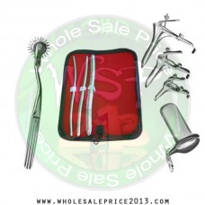 Hegar uterine dilator 3 pieces set, 5-6, 7-8, 13-14, pinwheel, grave 3pcs, collin large