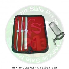 Hegar uterine dilator 3 pieces set, 5-6, 7-8, 15-16, collin large