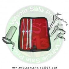 Hegar uterine dilator 3 pieces set, 5-6, 7-8, 15-16, grave 3pcs, collin large