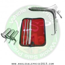 Hegar uterine dilator 3 pieces set, 5-6, 7-8, 17-18, grave medium, collin 3pcs