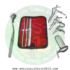 Hegar uterine dilator 3 pieces set, 5-6, 7-8, 17-18, pinwheel, grave 3pcs, collin large