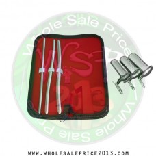 Hegar uterine dilator 3 pieces set, 5-6, 7-8, 9-10, collin 3pcs