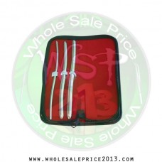Hegar uterine dilator 3 pieces set, 5-6, 9-10, 11-12