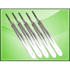 NEW SURGICAL SCALPE SCALPLE HANDLE SIZE 4-SIGN MAKERS CRAFTS x 5 PIECES